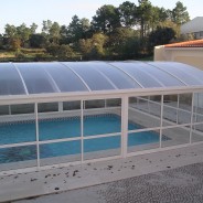 Cobertura de piscina branca II