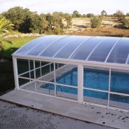 Cobertura de piscina branca III